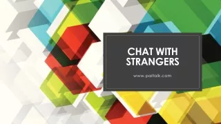 chat with strangers