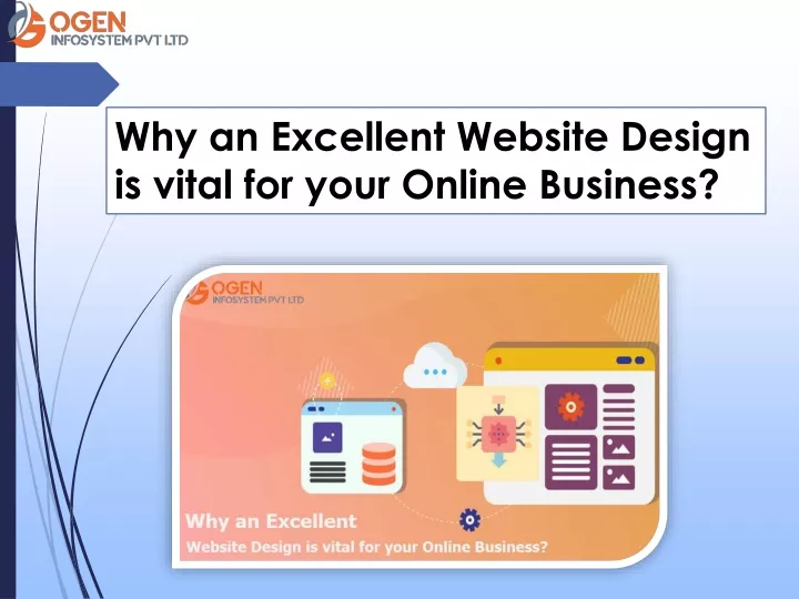 why an excellent website design is vital for your online business