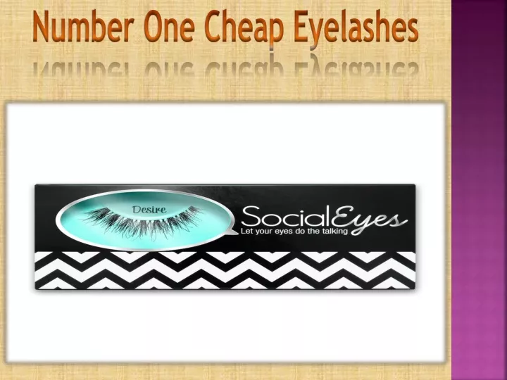 number one cheap eyelashes