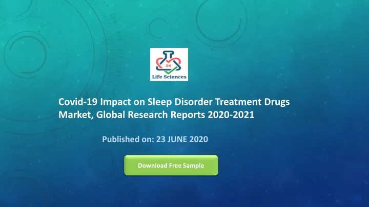 covid 19 impact on sleep disorder treatment drugs