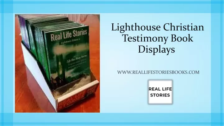 lighthouse christian testimony book displays
