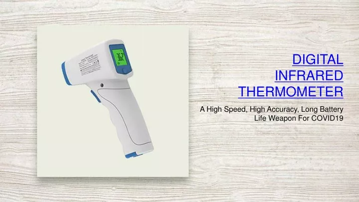 digital infrared thermometer