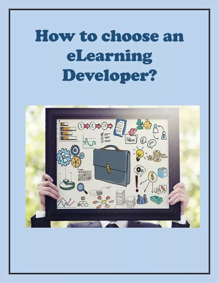 how to choose an elearning developer