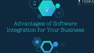 advantages of software integration for your business