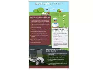 Golf Cart Safety Checklist