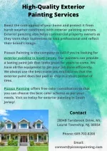 High-Quality Exterior Painting Services - slide 1