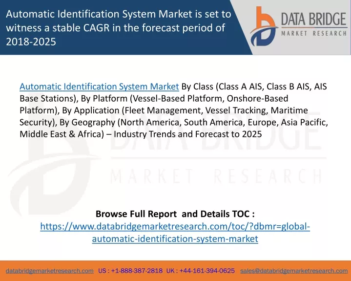 automatic identification system market