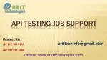 API Testing Job Support | API Testing Online Job Support - slide 1