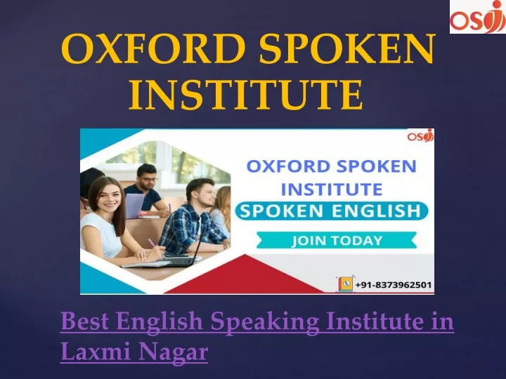 oxford spoken institute