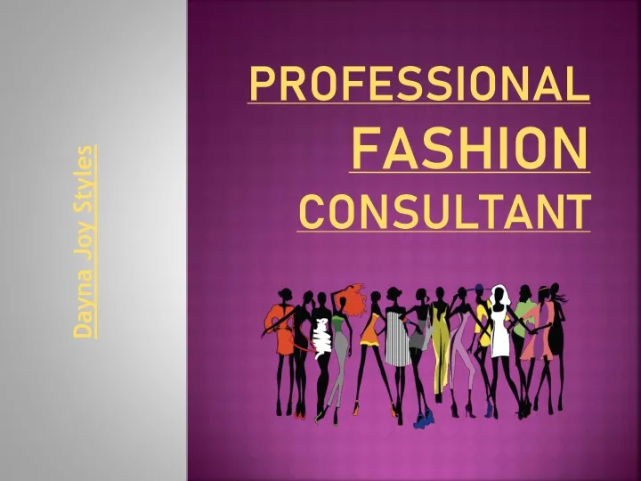 professional fashion consultant