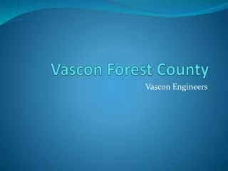 vascon forest county