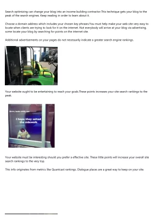 search optimizing can change your blog into
