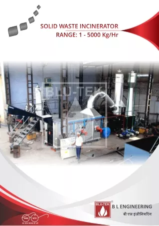 solid waste incinerator range 1 5000 kg hr