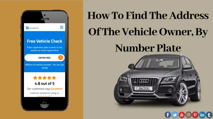 how to find the address of the vehicle owner