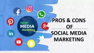 Pros and cons of social media marketing | KRV Guru