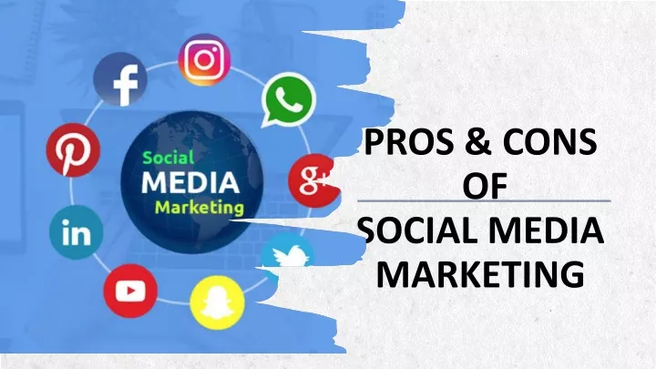 pros cons of social media marketing