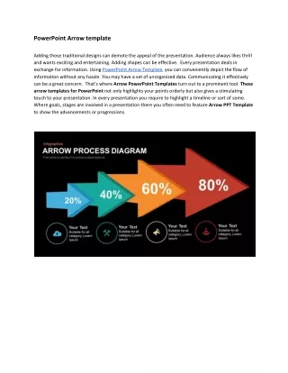 powerpoint arrow template adding those
