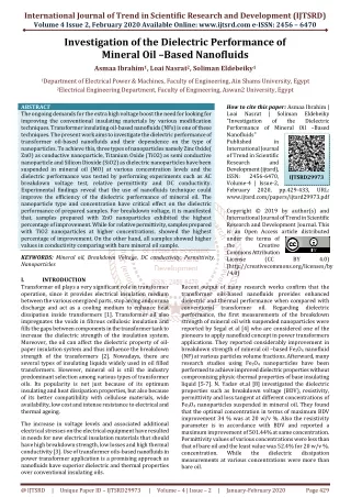 international journal of trend in scientific