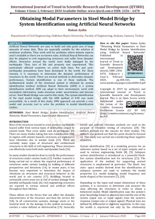international journal of trend in scientific