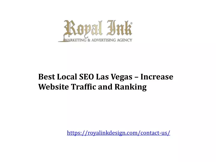 best local seo las vegas increase website traffic