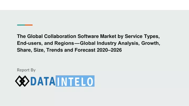 the global collaboration software market
