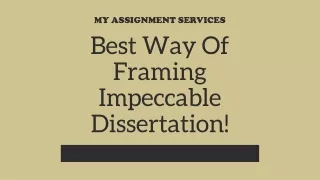 my assignment services