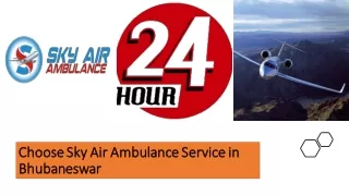 Use Air Ambulance in Bhubaneswar with Complete Medical Solution