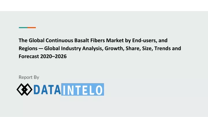 the global continuous basalt fibers market