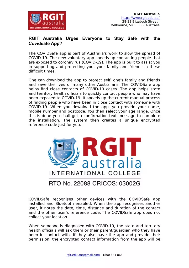 rgit australia https www rgit