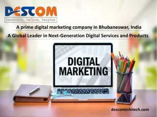 A prime digital marketing company in Bhubaneswar, India | Descom Infotech