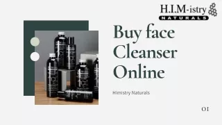 Buy Best Face Cleanser Online- Himistry Naturals