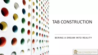 tab construction