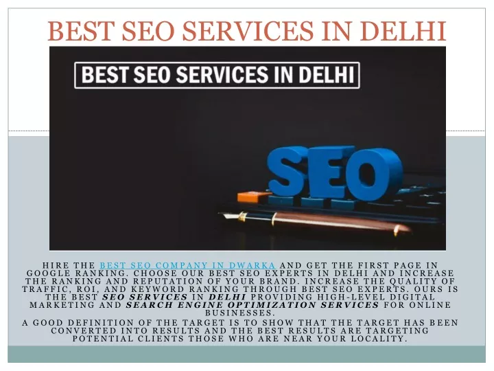 best seo services in delhi