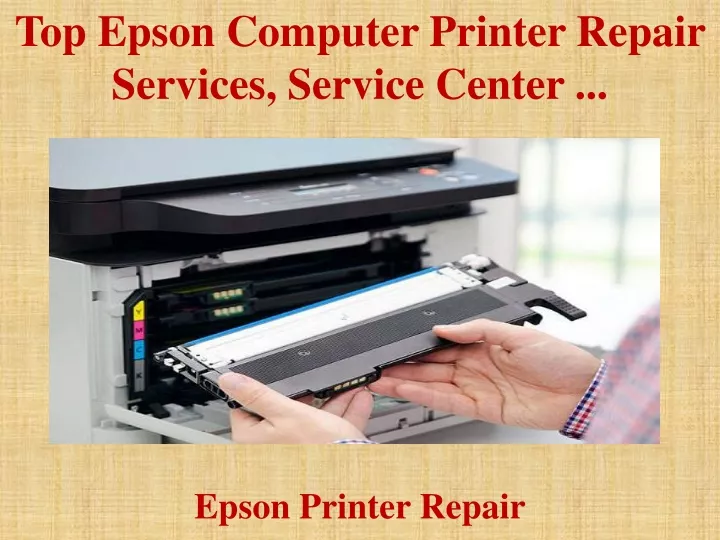top epson computer printer repair services