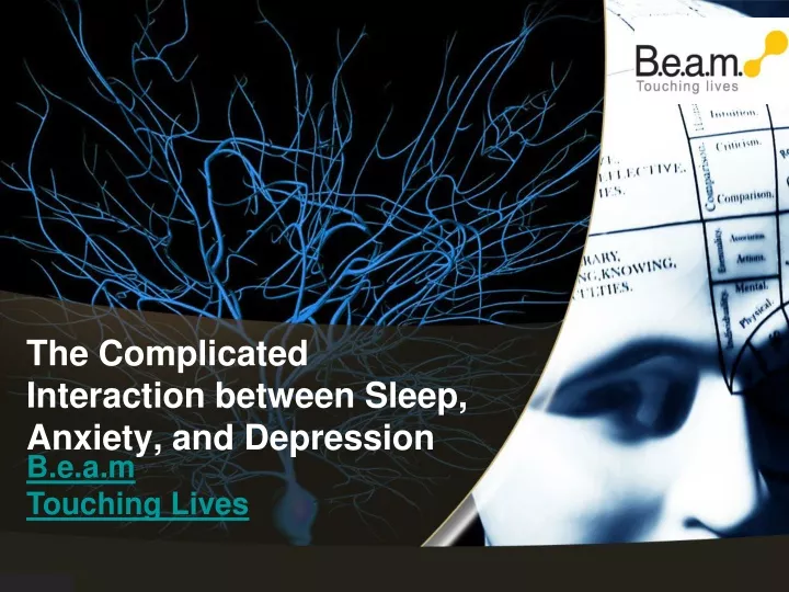 the complicated interaction between sleep anxiety and depression