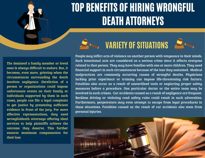 top benefits of hiring wrongful death attorneys
