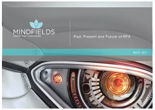 Benefits Of RPA | MindFields Global