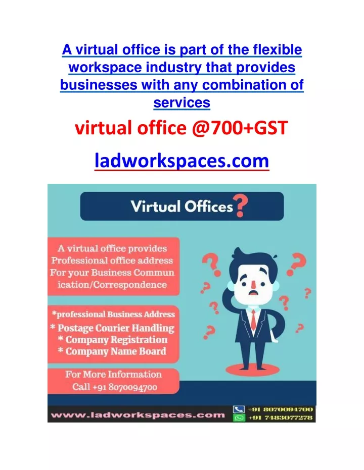 virtual office @700 gst ladworkspaces com