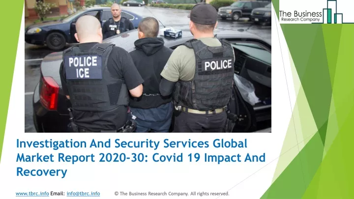 investigation and security services global market report 2020 30 covid 19 impact and recovery