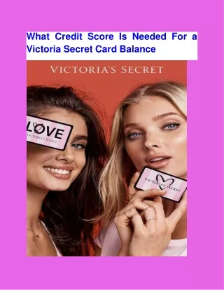 Check Victoria's Secret Gift Card Balance