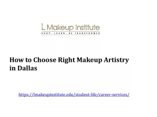 Best Makeup Artistry in Dallas