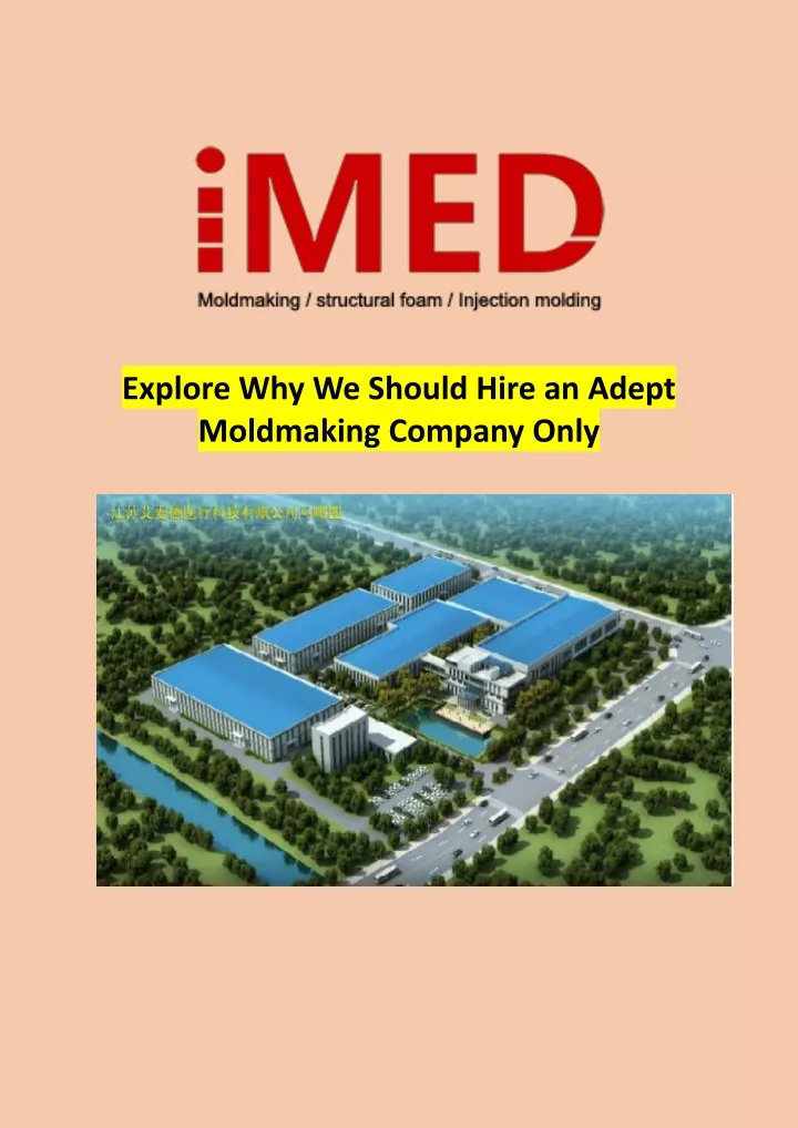 explore why we should hire an adept moldmaking