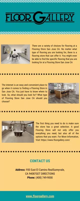 Flooring Products Mountain View CA