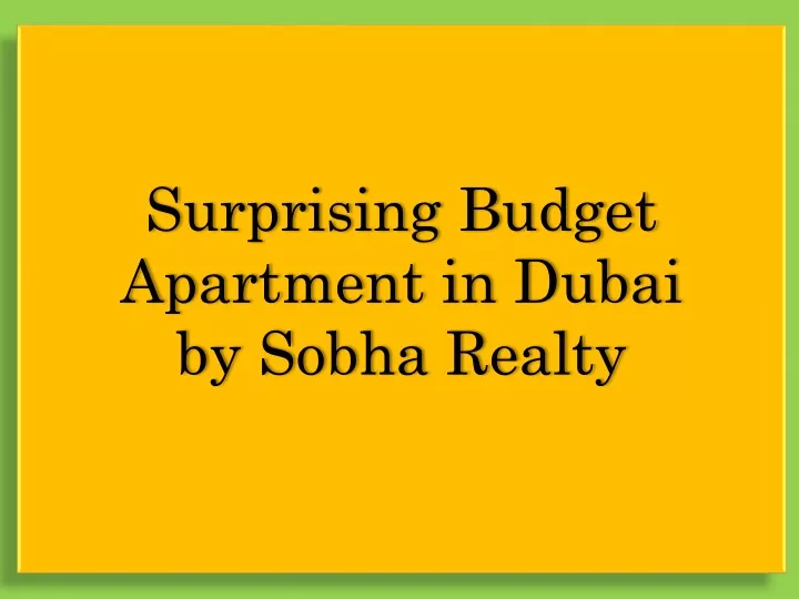 surprising budget apartment in dubai by sobha