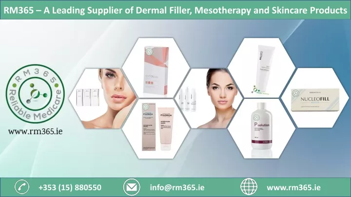 rm365 a leading supplier of dermal filler