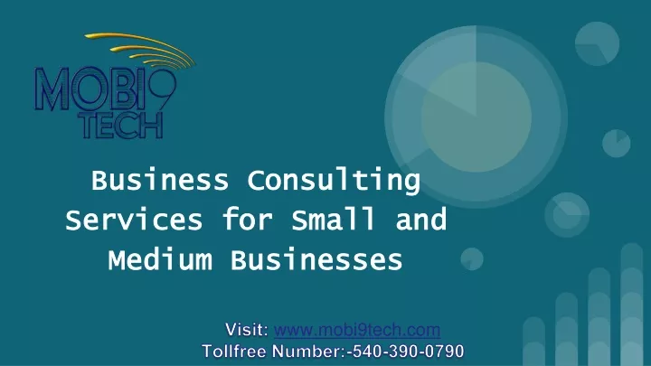 business consulting services for small and medium businesses