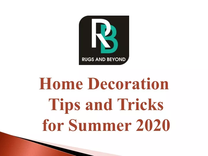 home decoration tips and tricks for summer 2020