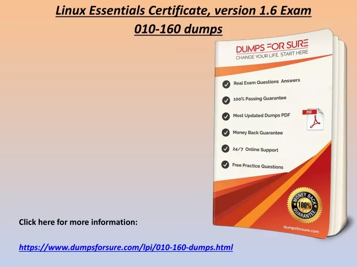 linux essentials certificate version 1 6 exam