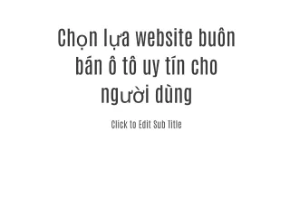 Otobinhthuan.vn - Trang Website bán xe ô tô uy tín