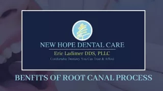 Benefit of Root Canal Process
